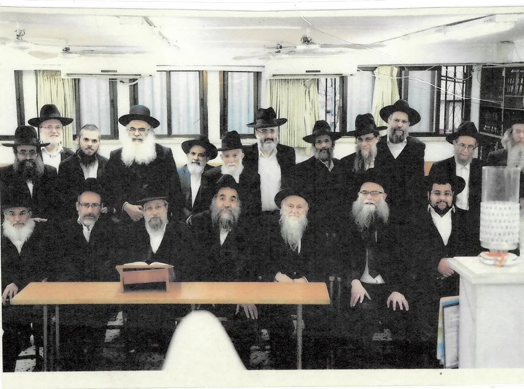 Kollel scholars portrait